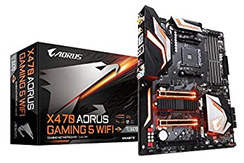 【中古】(未使用品) GIGABYTE X470 AORUS GAMING 5 WIFI ATX ゲーミングマザーボード [AMD X470チップセット] MB4378