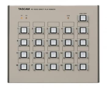 【中古】 TASCAM ダイレクトプレイリモートコントローラー RC-SS20