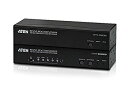【中古】 ATEN USB VGAデュアルディスプレイ カテゴリ5e KVMエクステンダー (デスキュー機能 1280×1024@300m) CE775