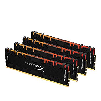 yÁz LOXg Kingston fXNgbvPCp 32GB DDR4-3600 8GBx4 HyperX Predator RGB HX436C17PB3AK4 32 RGB LED