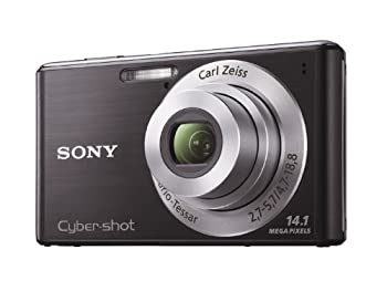 【中古】 ソニー SONY デジタルカメラ Cybershot W530 1410万画素CCD 光学x4 ブラック DSC-W530/B