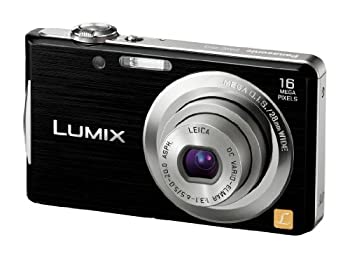 【中古】(未使用品) パナソニック デジタルカメラ LUMIX FH5 ブラック DMC-FH5-K