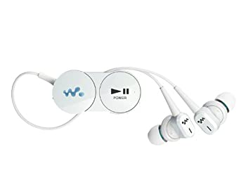 【中古】 SONY カナル型ワイヤレスイヤホン ウォークマン用 ノイズキャンセリング Bluetooth対応 ホワイト MDR-NWBT10N/W