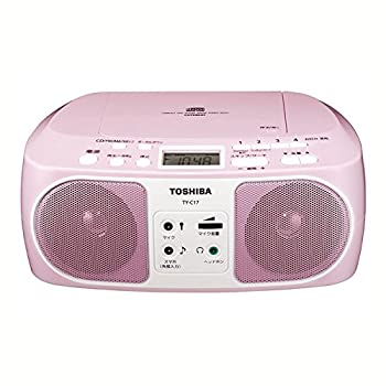 【中古】 東芝 CDラジオ TY-C17 ピンク