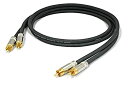 【中古】 プロケーブル BELDEN ベルデン 8412 黒 RCA-RCA【ケーブル長】1m×2本セット