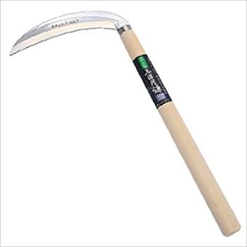【中古】 ガーデンヘルパー GardenHelper ステンレス 三日月鎌 180mm K-12S