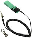 【中古】 白光 HAKKO リストストラップ 2.5mコード ライトグリーン No.442B-05