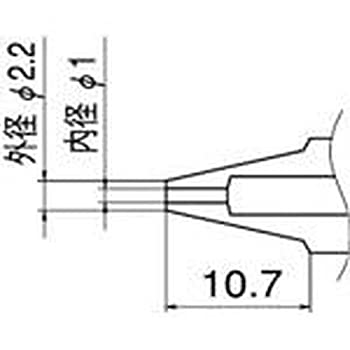乐天商城 - 【中古】 白光 HAKKO ノズル 1.0mm N110