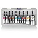 【中古】 ベッセル VESSEL 剛鍛首振りショートソケット9本組 WSA209PS
