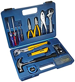 【中古】 トップ TOP ファミリーツール ブルー ケース付 工具16点セット 燕三条 国産 TTS-500