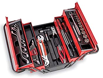 【中古】 トネ TONE ツールセット 700SX 差込角12.7mm 1/2 レッド 内容46点