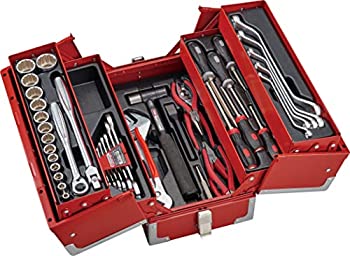 【中古】 トネ TONE ツールセット TSS4331 差込角12.7mm 1/2 レッド 内容53点