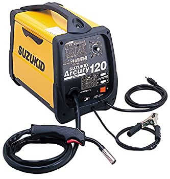 【中古】 スター電器製造 SUZUKID ノンガス・MIG/MAG兼用 100V専用半自動溶接機アーキュリー120 SAY-120
