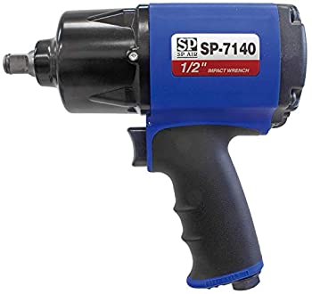 【中古】 エスピーエアー SP エアーインパクトレンチ 12.7@角 締付トルク N・m ：50〜450 SP-7140