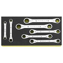 【中古】 スタビレー 板ラチェットメガネセット TCS 25/7