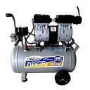 【中古】 シンセイ オイルレスエアーコンプレッサー 静音タイプ 25L EWS-25