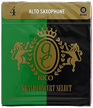 【中古】 D'Addario WoodWinds ダダリオ リード アルトサックス用 GRAND CONCERT SELECT RGC10ASX400 硬さ:4.0 10枚入り
