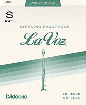 【中古】 D'Addario WoodWinds ダダリオ リード ソプラノサックス用 LA VOZ RIC10SF 硬さ:Soft 10枚入り