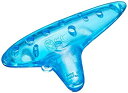 【中古】 NIGHT ナイト オカリナ プラスチック製 ソプラノC調 Pla Ocarina SC ブルー