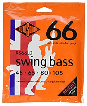 【中古】 ROTOSOUND ロトサウンド ベース弦 Stainless Steel Roundwound Standard .045-.105 RS66LD