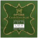 【中古】 ゴールドブロカット バイオリン弦 4 4 E 0.27 mmボール プレミアム24K金メッキ