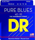 【中古】 DR デーアール ベース弦 PURE BLUES カンタム ニッケル Victor WOODEN .040-.095 PBVW-40