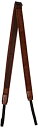 【中古】 RightOn STRAPS ウクレレストラップ 幅 2.5cm 長さ 103~136cm UKE DUAL HOOK ブラウン