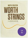 【中古】 Worth Strings CF ウクレレ弦 クリアファット 63インチ フロロカーボン