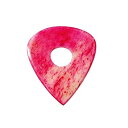 【中古】 牛の骨で作られた天然素材の ティアドロップ ピック 2.5mm ピンク Animals Pedal Wild Picks CB-TD-N-PK-CH-2.5 ホール 穴あけ加工