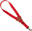 【中古】 LiveLine ライブライン 25ミリ幅サックス用ストラップ ソプラノ アルト テナー対応 レッド YSS28RD