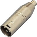 【中古】 TRUE DYNA トゥルーダイナ 変換コネクター XLR M RCA F TDX315