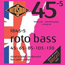 【中古】 ROTOSOUND ロトサウンド ROT-RB45 5 45-130 5弦用ベース弦