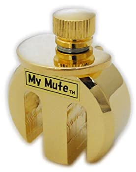 【中古】 My Mute バイオリン用消音器 高級金メッキ仕上げ 重量約65g MM-V