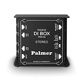 【中古】 Palmer パルマー PAN04 Passive Stereo DI パッシブタイプ ダイレクトボックス