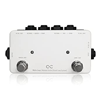 【中古】 One Control ワンコントロール Minimal Series エフェクター スイッチャー Flash Loop with 2DC OUT White Loop