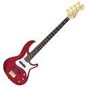 【中古】 AriaProIIエレキベース RSB-42AR SPK シースルーピンク アッシュボディ 3ピースメイプルネックローズ指板 ソフトケース付