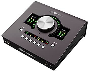 【中古】 Universal Audio Apollo Twin MKII DUO アナログ2イン 6アウト Thunderbolt対応オーディオインターフェイス