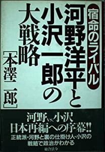 【中古】 河野洋平と小沢一郎の大戦略 宿命のライバル