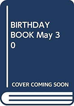 【中古】 BIRTHDAY BOOK May 30