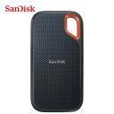 SanDisk SSD SDSSDE61-2T00-GH25 エクストリーム ポータブル SSD V2 2TB 高速 USB3.2 Gen2 IP55 防塵 防滴 大容量 外付け USB Type-C USB-C 52g 軽量 コンパクト Win Mac PS4 PS5 iPad スマホ タブレット Extreme E61 GHシリーズ サンディスク (06)(2)