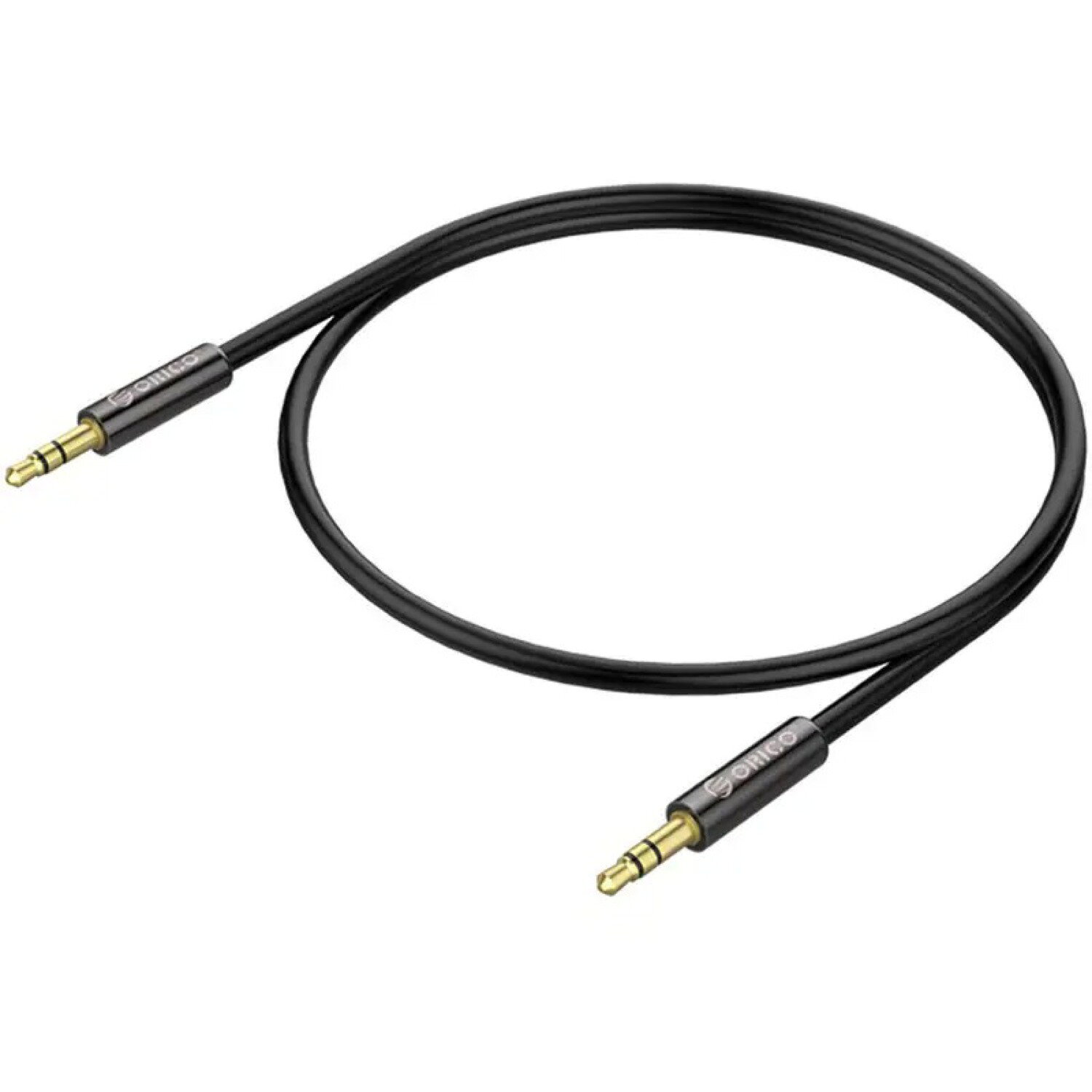 【処分特価】 ORICO AM-M2-10-BK 3.5mm オーディオケーブル 1m オス-オス ステレオ...