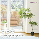 Eclia アーティシャルグリーン パキラ フェイクグリーン CT触媒 抗菌 消臭 防汚 日本国内加工 かんたん 組立式 大型 大きい 造花 観葉植物 プレゼント お祝い 引越し 開業 インテリア エクリア Eclia KH-61393 (D1-16)