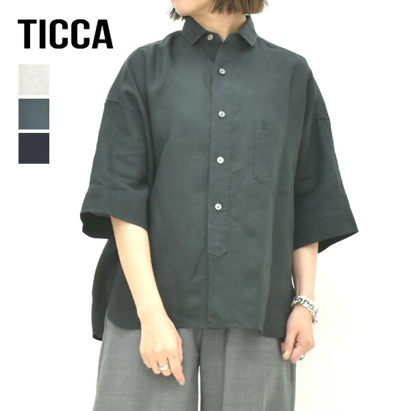 楽天市場】ticca リネン（シャツ・ブラウス｜トップス）：レディース