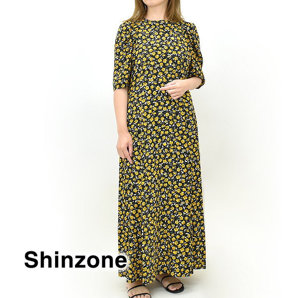 【24MID-SUMMER】THE SHINZONE シンゾーン デイジードレス 花柄マキシワンピース DAISY DRESS 24MMSOP04