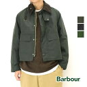 【23AW】Barbour バブアー SPEY スペイ ショート丈 オイルドジャケット メンズ レディース ユニセックス MWX1212【セージ/オリーブ/ブラック】【送料無料】