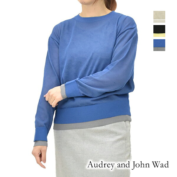新品タグ付 オードリーアンドジョンワッド ボリューム袖 カットソー ロンT 長袖 楽天市場】audrey and john wad カットソーの通販