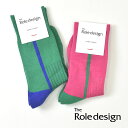 The Role design ザロールデザイン サイドライン ピギーソックス SIDE LINE SOCKS WOMENS RLD-666-239014 レディース