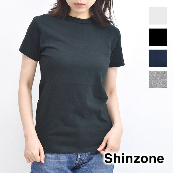 THE SHINZONE シンゾーン CREW NECK T-SHIRTS 丸胴クルーネックTシャツ 14SMSCU22 レディース 【ホワイ..