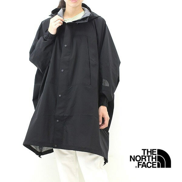 【24SS】THE NORTH FACE ノースフェイス TAGUAN PONCHO/タグアンポンチョ コート レインコート アウター NP12330 メンズ レディース ユニセックス【ブラック】【送料無料】