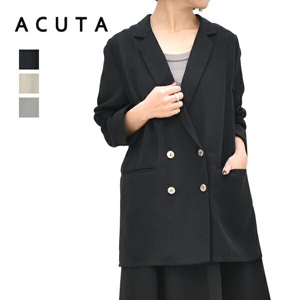 ＼最大1500円クーポン配布中!お買物マラソン!3/26(木)深夜01:59まで／ACUTA アクータ シアーメッシュジャケット 10018643 レディース【ブラック/ベージュ/カーキ】【送料無料】